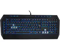 Gaming-Tastatur mechanische Haptik QWERTZ Layout