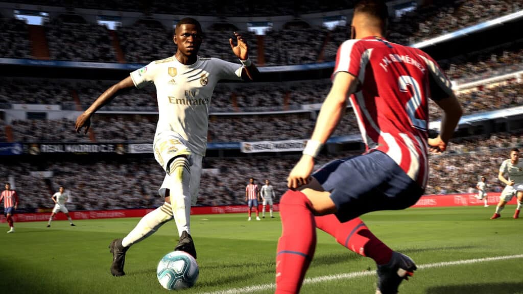 Vinicius Jr. dribbelt in FIFA 22