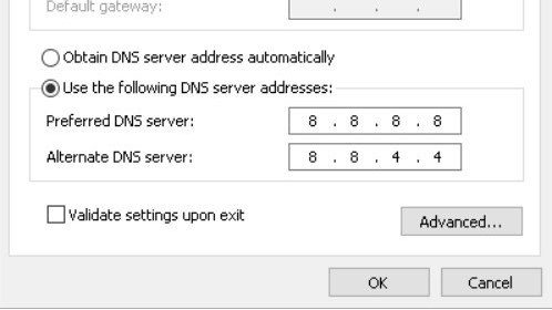 DNS-Server-Änderung Fix High Ping Valorant