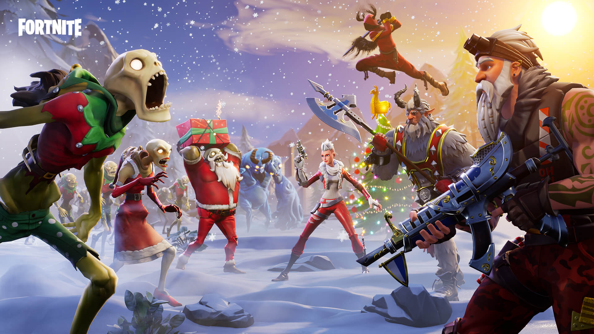 Fortnite Winterfest Venture Season Png