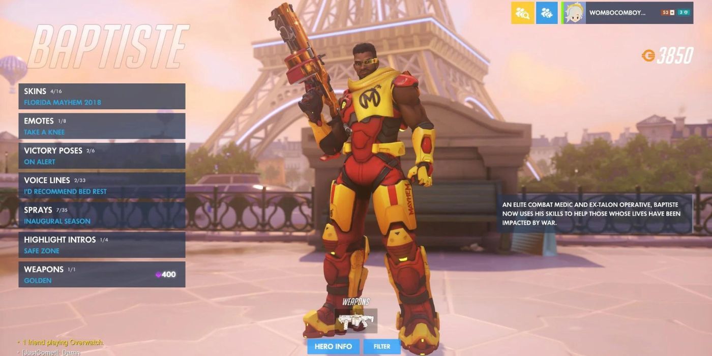 Florida Mayhem 2018 Taufe Skin Overwatch