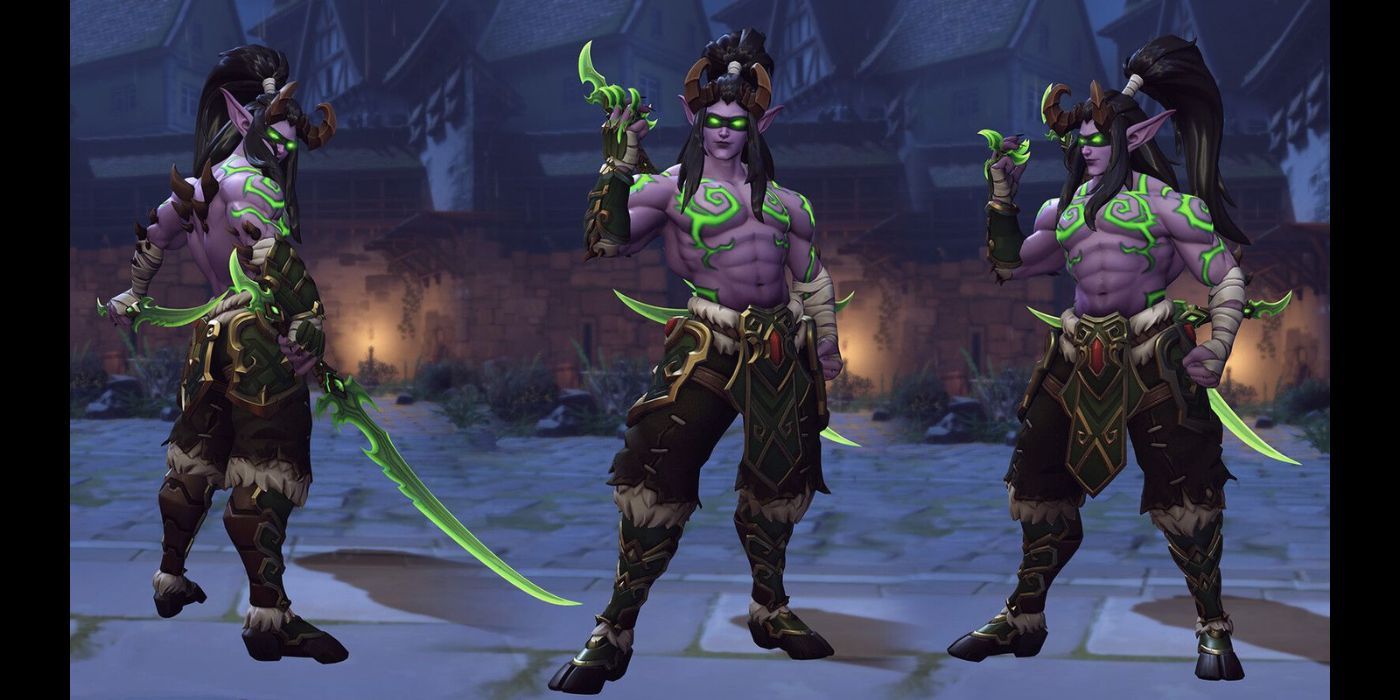 Illidan Genji Skin Overwatch