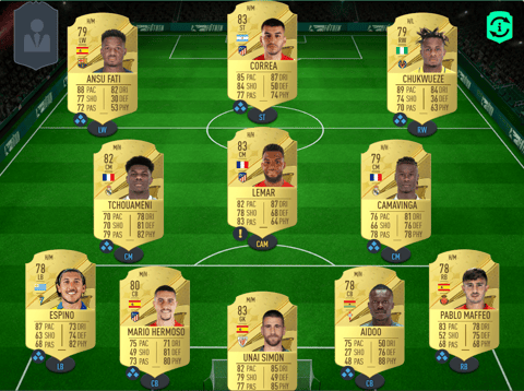 La League Starterteam FIFA 23