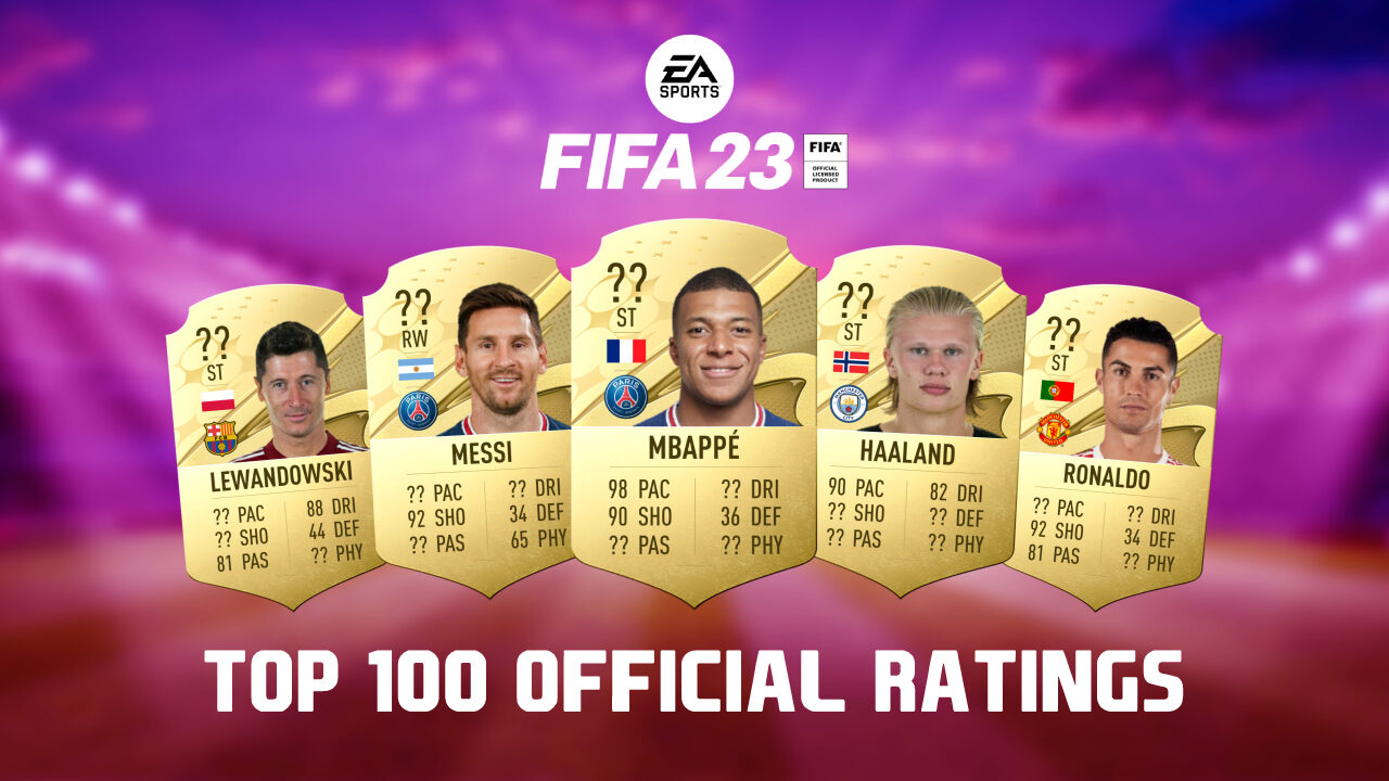 Top 100 Bewertungen FIFA 23