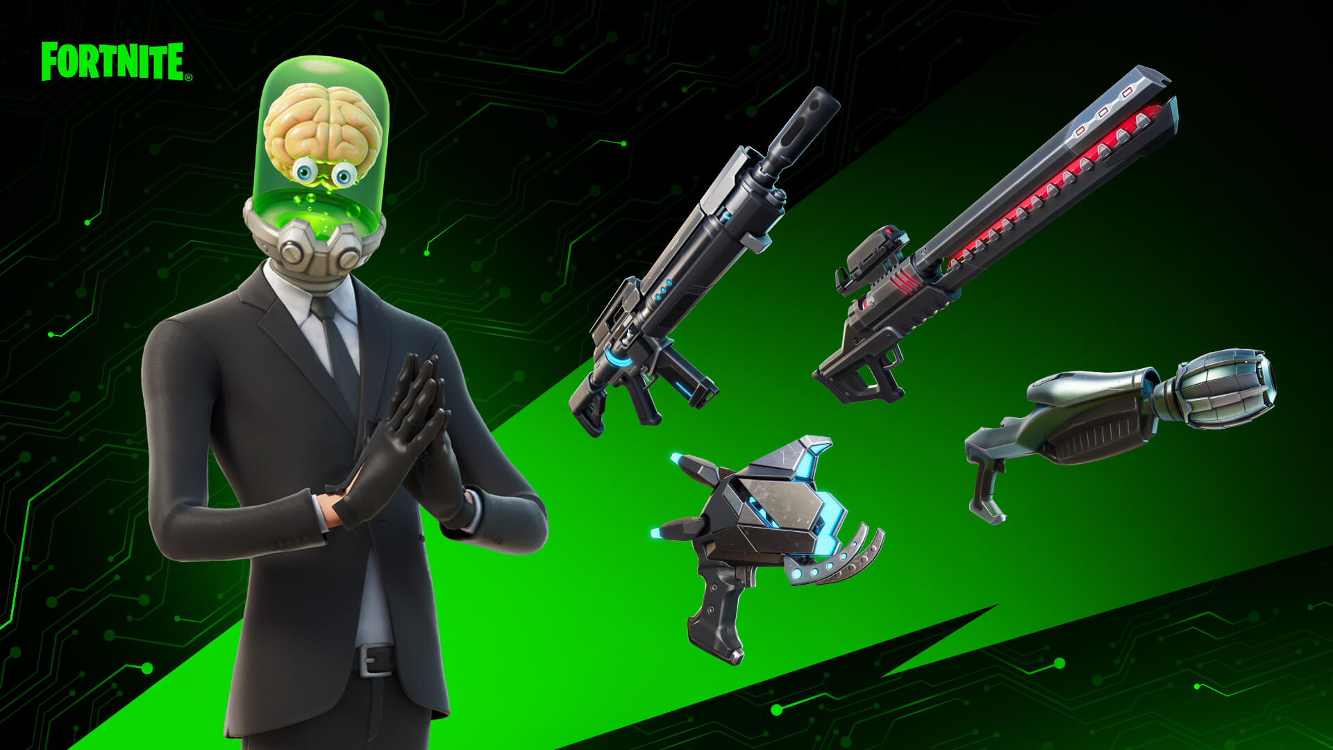 Fortnite Alien-Waffenset Png