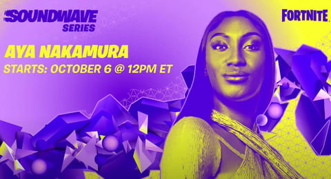 Fortnite Soundwave Event Aya Nakamura